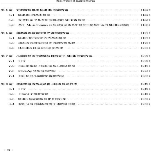 表面增强拉曼光谱检测方法 商品图1