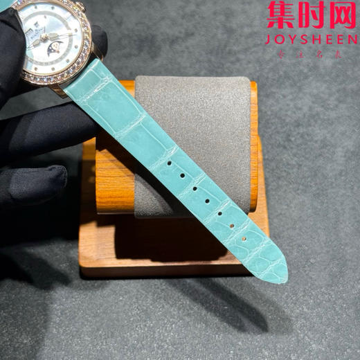 V2升级版 宝珀月亮美人系列天然贝母盘女表 女士机械腕表 JB女装3663全历月相腕表35mm 商品图6