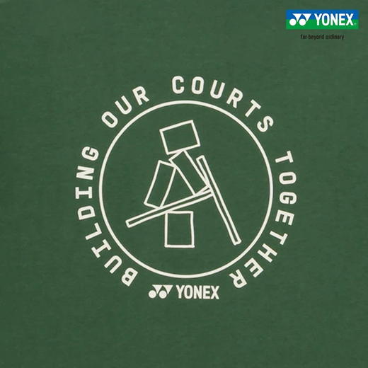 YONEX尤尼克斯羽毛球服八十周年纪念限定款16957AEX男女速干运动短袖 商品图4