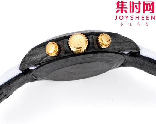 TW劳力士宇宙计时迪通拿系列之碳纤维定制版 Diw改装碳纤维迪通拿 男士腕表 魔术贴表带 不仅佩戴轻便，而且外表坚硬 商品图5