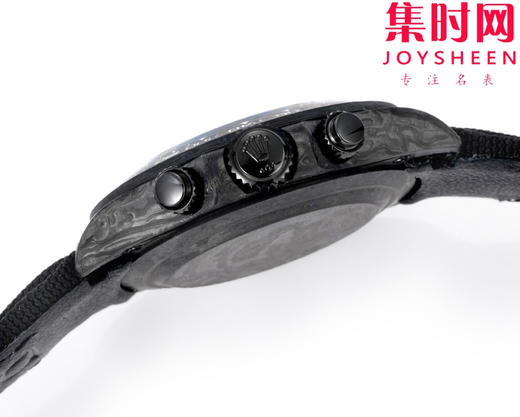 TW劳力士宇宙计时迪通拿系列之碳纤维镂空定制版 Diw改装碳纤维迪通拿镂空 男士腕表 魔术贴表带 不仅佩戴轻便，而且外表坚硬 商品图5