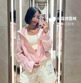 原单Lu家Lightweight Relaxed-Fit女士轻盈防晒衣皮肤衣061001
