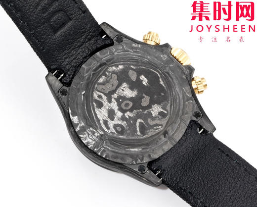 TW劳力士宇宙计时迪通拿系列之碳纤维定制版 Diw改装碳纤维迪通拿 男士腕表 魔术贴表带 不仅佩戴轻便，而且外表坚硬 商品图7