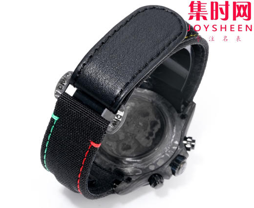 TW劳力士宇宙计时迪通拿系列之碳纤维定制版 Diw改装碳纤维迪通拿 男士腕表 魔术贴表带 不仅佩戴轻便，而且外表坚硬 商品图8