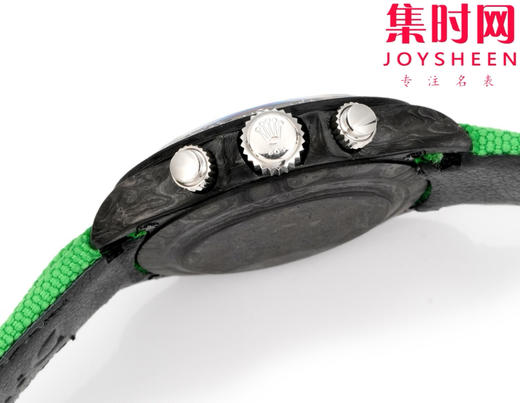 TW劳力士宇宙计时迪通拿系列之碳纤维定制版 Diw改装碳纤维迪通拿 男士腕表 魔术贴表带 不仅佩戴轻便，而且外表坚硬 商品图5