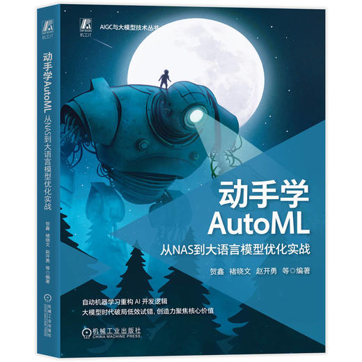 动手学 AutoML:从 NAS 到大语言模型优化实战 商品图0