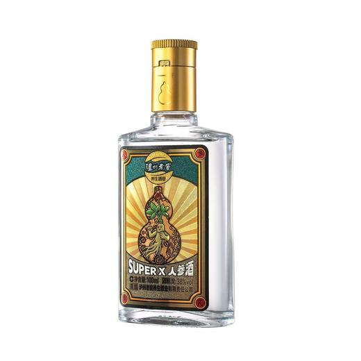 【酒厂直营】38度泸州老窖SUPER X人参酒100ml*24 泸州老窖官方旗舰店 商品图2