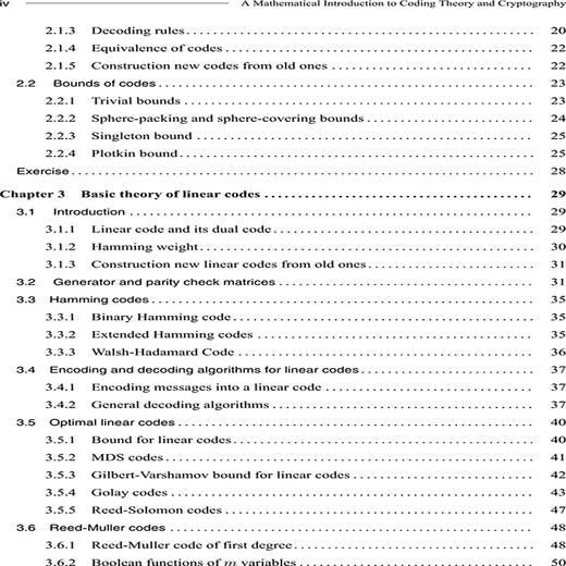 编码密码学的数学理论(英文版) 商品图2