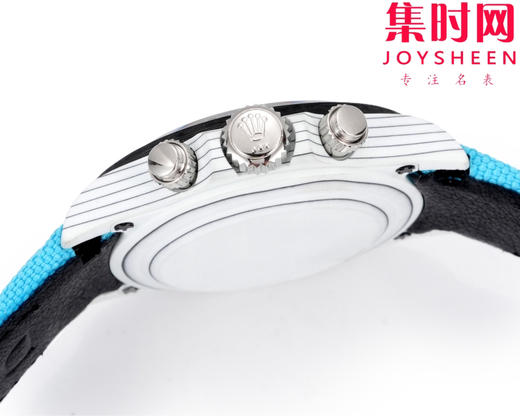 TW劳力士宇宙计时迪通拿系列之碳纤维定制版 Diw改装碳纤维迪通拿 男士腕表 魔术贴表带 不仅佩戴轻便，而且外表坚硬 商品图5