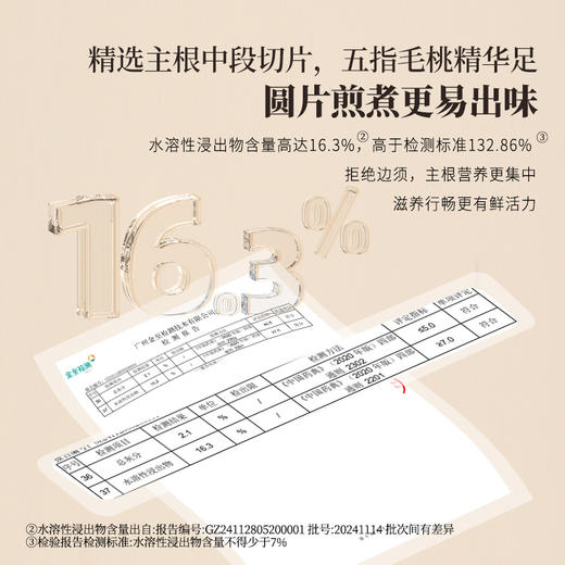 正安 河源五指毛桃  邓铁涛指导基地4年生种植 手选鲜切圆片奶香清优质原材 湿气湿热气虚 上班族茶饮家庭汤料 五指毛桃180g/瓶 商品图2
