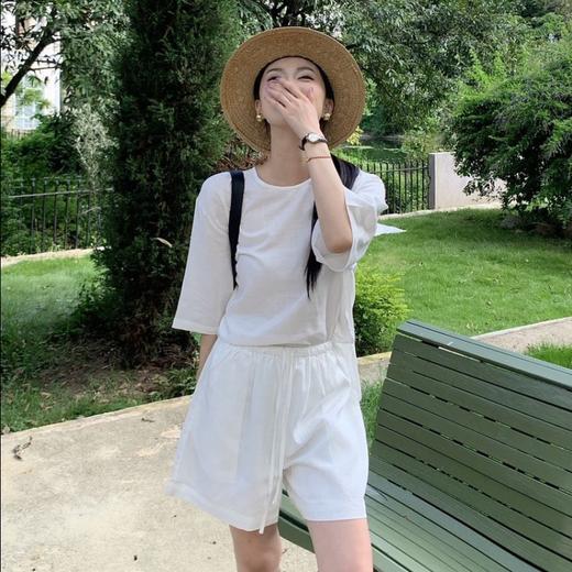 👊专柜1299，开团159❗【小香风两穿式亚麻套装】OURWE ARCHIVE同款，甄选亚麻+莱赛尔面料，巴洛克珍珠+南法贝壳装饰扣：彰显精致品味  0615 商品图8