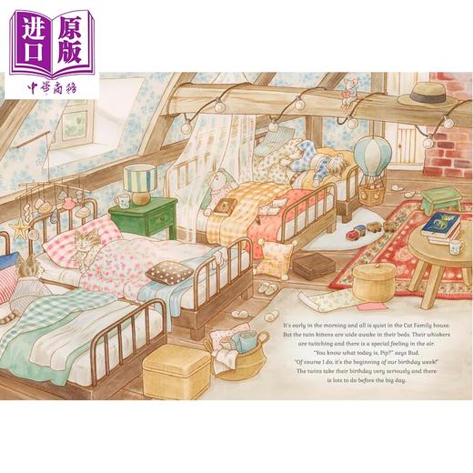【中商原版】猫猫家族的生日派对 Eunyoung Seo Cat Family Birthday 精装精品绘本 英文原版 儿童绘本 图画故事书 亲子阅读 商品图1