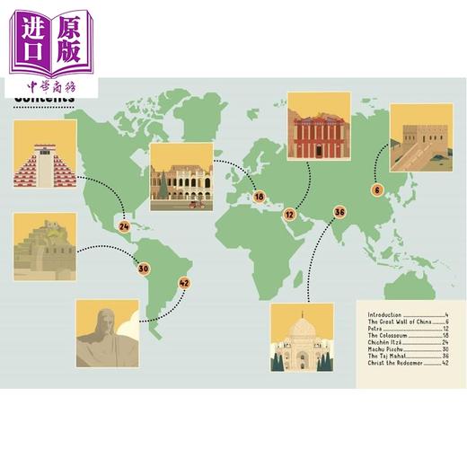 【中商原版】世界新七大奇迹是怎样建成的 How the New Seven Wonders of the World Were Built 英文原版 科普读物 进口童书 商品图1