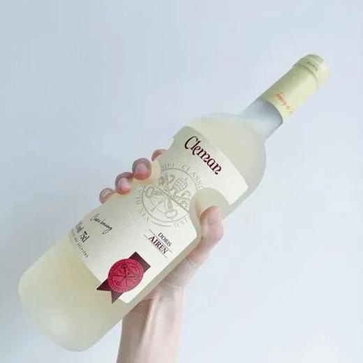 【到手4瓶】克莱曼·杜丽丝甜白葡萄酒（法国进口）| 入口香甜有果香，造型独特，适合送礼 商品图4