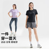 【618特价】拓路者女士休闲冰氧吧T恤2025夏季新款凉感正肩圆领短袖运动上衣 商品缩略图4