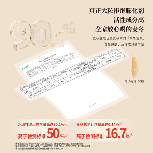 正安 四川绵阳麦冬 润而不滞 身体干喉咙不舒服适用 足年春季采挖 颗颗有芯个大肉厚 优质原材 色泽自然口感清香 180g/罐 商品图3
