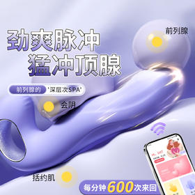 【男用器具】谜姬 悍霆脉冲前列腺震动按摩小程序款 限价139