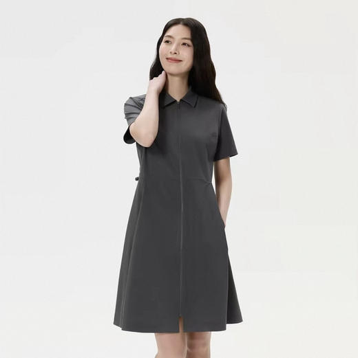 26原单正品可*EDO女士翻领速干连衣裙061102 商品图7