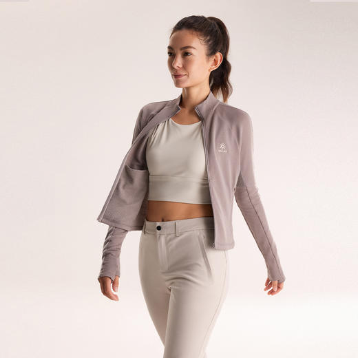 KAILAS凯乐石 XM3 女款立领美丽诺羊毛抓绒外套 KG2532209 商品图3