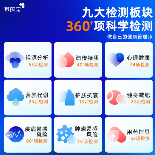 基因宝健康版基因检测套餐 商品图1