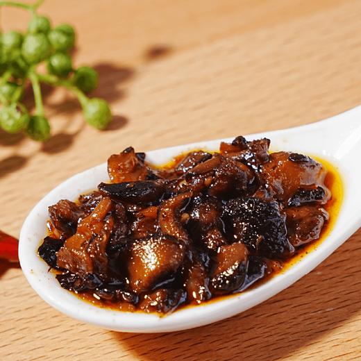 【谦益】谦益椒麻香菇拌饭酱180g  原料安心 鲜香适口  开瓶即食、佐餐、拌面、烹饪料理等 商品图2