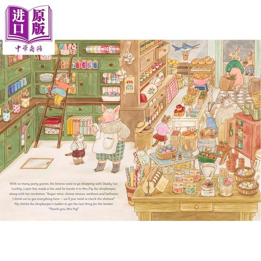 【中商原版】猫猫家族的生日派对 Eunyoung Seo Cat Family Birthday 精装精品绘本 英文原版 儿童绘本 图画故事书 亲子阅读 商品图3