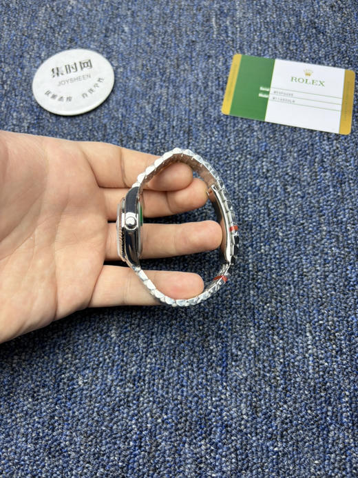 劳力士GS日志型系列 女款31mm 日志31系列 灰盘钻面 寓意非常好 灰钻（会赚）女士腕表 搭载改Cal.2236全自动机械机芯 商品图4
