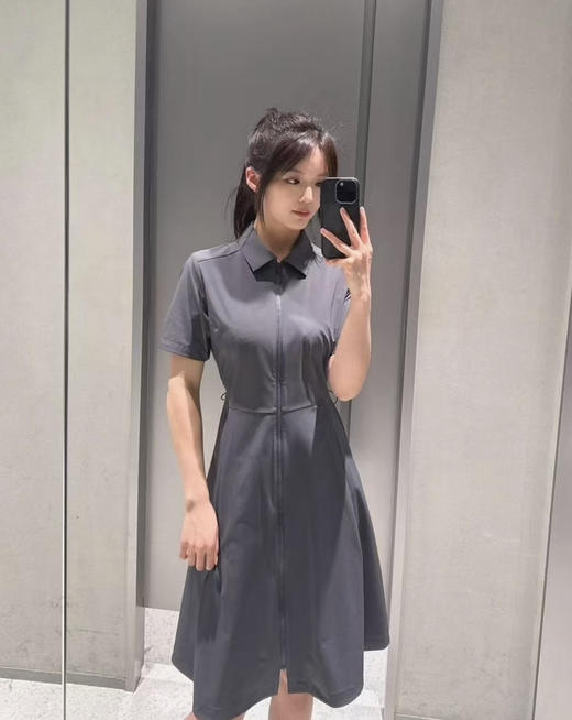 26原单正品可*EDO女士翻领速干连衣裙061102 商品图5