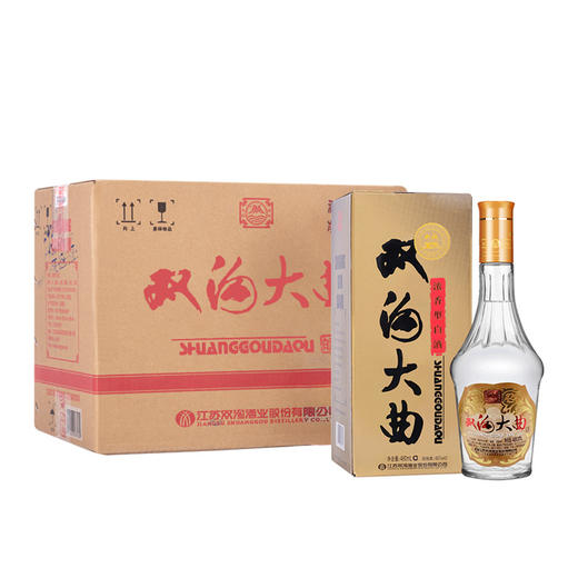 双沟大曲名玻46度480mL*6瓶 整箱装白酒 商品图1