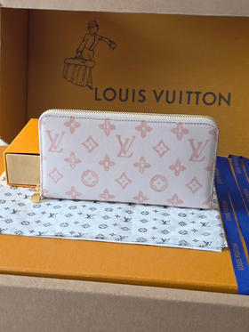 春夏特惠💰410 原单LV 长款钱夹 M27683棕！M27687玫红！M27686 蓝！M27684浅绿！M27685米白！