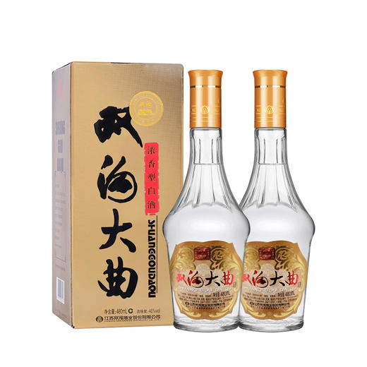 双沟大曲名玻46度480mL*6瓶 整箱装白酒 商品图2
