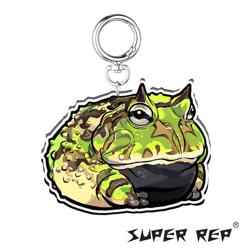 钥匙扣 Q版卡通爬宠小宠周边 亚克力挂饰挂件 super rep超爬正版【48小时发货】 商品图8