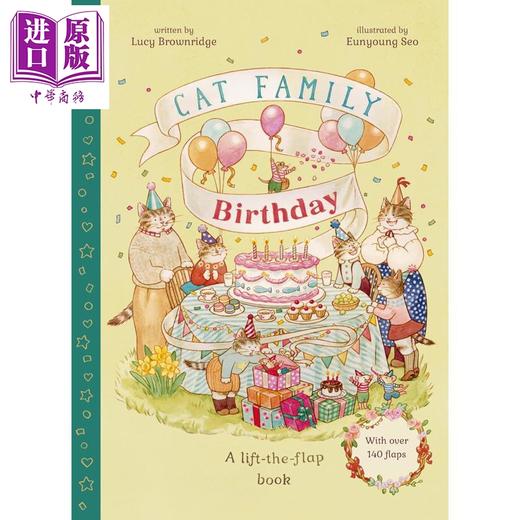 【中商原版】猫猫家族的生日派对 Eunyoung Seo Cat Family Birthday 精装精品绘本 英文原版 儿童绘本 图画故事书 亲子阅读 商品图0