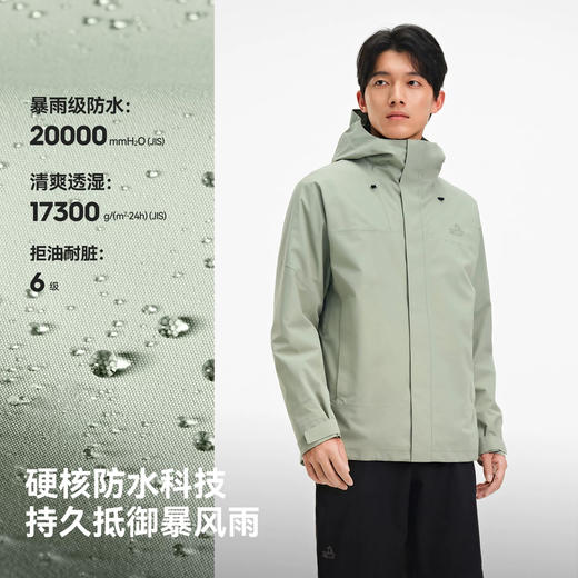 伯希和户外冲锋衣2025新款三合一外套进藏旅行徒步登山服男女同款 商品图1
