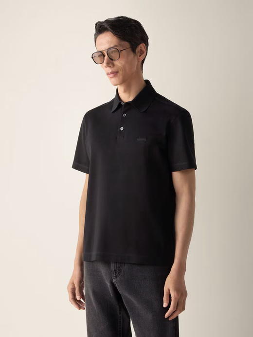 26【小杰 商务休闲珠地棉男士Polo衫】 TX721 商品图0