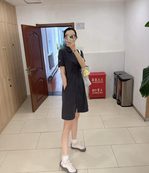 26原单正品可*EDO女士翻领速干连衣裙061102 商品图8