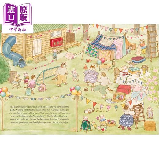 【中商原版】猫猫家族的生日派对 Eunyoung Seo Cat Family Birthday 精装精品绘本 英文原版 儿童绘本 图画故事书 亲子阅读 商品图4