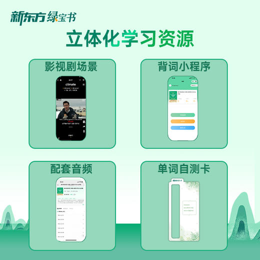 【新东方】高中英语词汇词根+联想记忆法：乱序版及学练测 商品图3