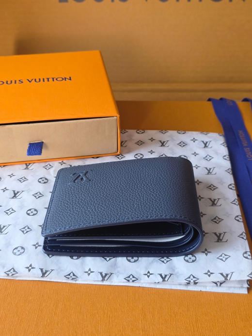 春夏特惠💰350 原单LV 钱包短夹 M25983深蓝/M25945浅蓝/25946橙色/M25947绿色 商品图5