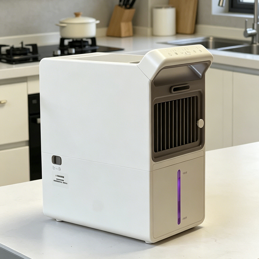卡蛙冰雾小厨宝PRO ，A4 纸大小，凉而不潮，体感直降 14℃，28W低功耗