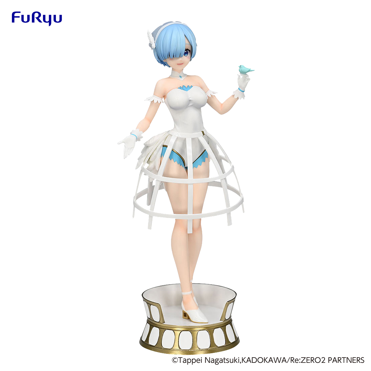 【盒损残次A类】FuRyu Exceed Creative Re:从零开始的异世界生活 雷姆  鸟笼裙 景品手办