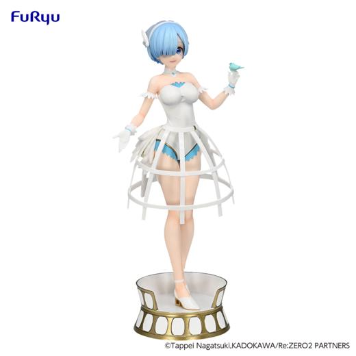 【盒损残次A类】FuRyu Exceed Creative Re:从零开始的异世界生活 雷姆  鸟笼裙 景品手办 商品图0