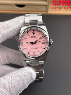 VS劳力士蚝式恒动36系列126000 VS恒动36mm VS恒动36 粉盘 板链 丹东3230机 904L钢 男士腕表 小手腕福音