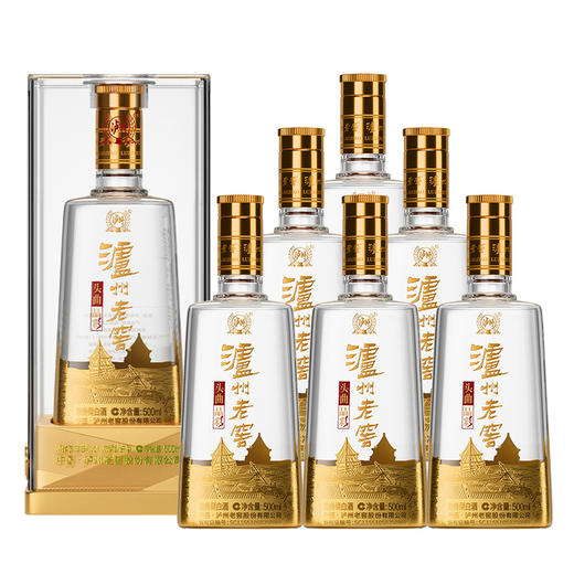 【扫码有好礼】38度泸州老窖头曲酒晶彩（五码装）500ml*6  泸州老窖官方旗舰店 商品图8