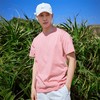 【618特价】拓路者百搭纯棉短袖T恤男款夏季纯色半袖宽松圆领体恤打底上衣 商品缩略图4