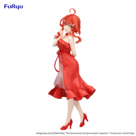 【盒损残次A类】FuRyu Trio-Try-iT 五等分的新娘 中野五月 淡雅裙装 景品手办