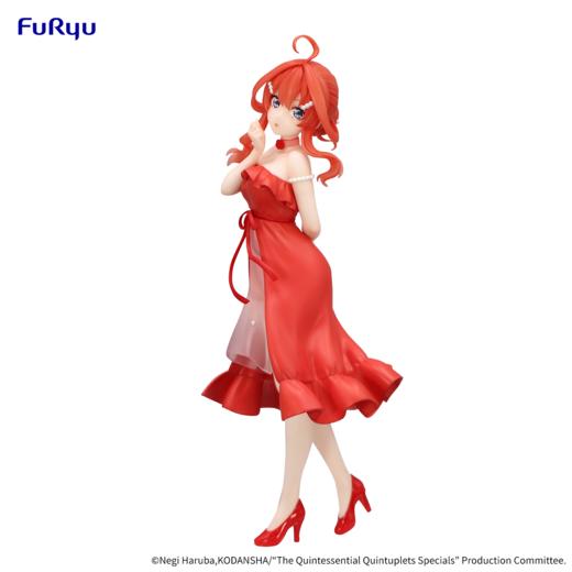 【盒损残次A类】FuRyu Trio-Try-iT 五等分的新娘 中野五月 淡雅裙装 景品手办 商品图0