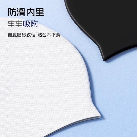 【美津浓儿童泳帽】青少年成人零压感硅胶泳帽高弹柔软贴合不压头 防水防滑游泳必备 商品图3