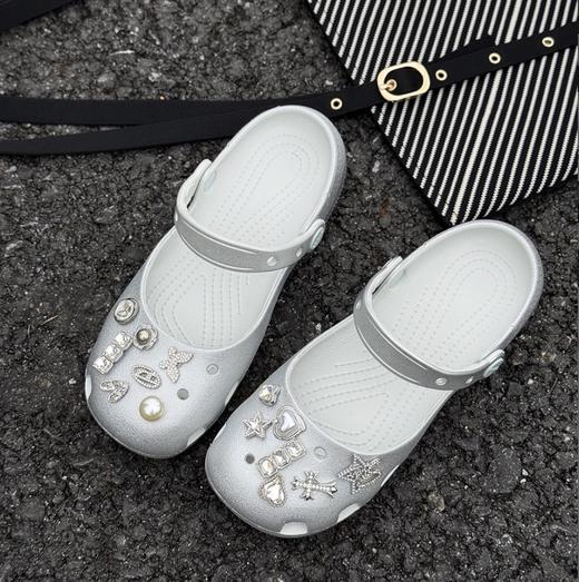   送鞋花 芭蕾舞洞洞鞋  A-5969（豹纹不送鞋花） 商品图5