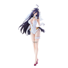 【盒损残次A类】BANPRESTO GLITTER&GLAMOURS OVERLORD 雅儿贝德 婚纱Ver. 景品手办